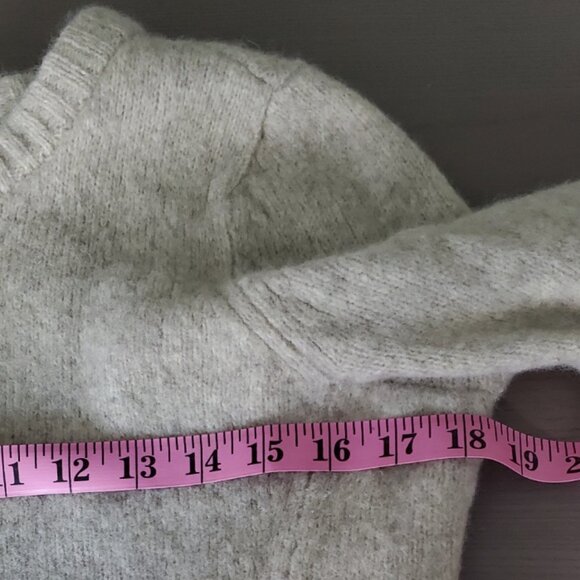 Charlie and Robin Angora Blend Crop Sweater - Picture 7 of 9